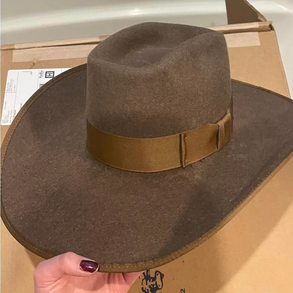 7X Rodeo King Felt - Hickory